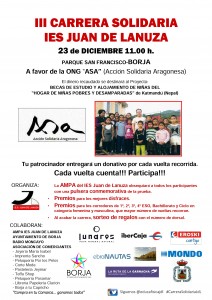 Cartel III Carrera Solidaria